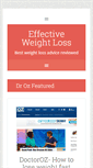 Mobile Screenshot of best-weight-loss-guide.com