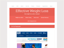 Tablet Screenshot of best-weight-loss-guide.com